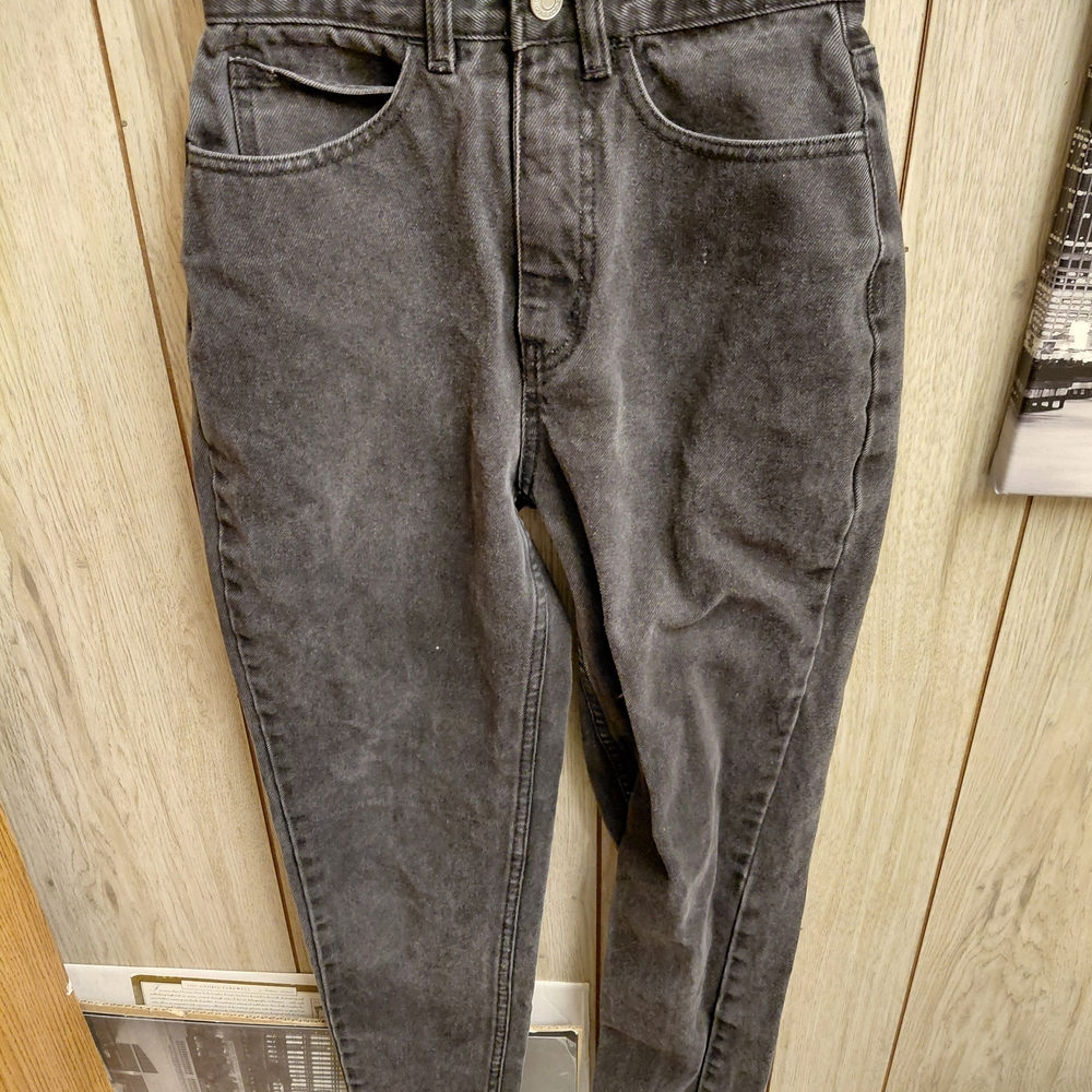 Vintage Jordache black zipper ankle mom Jeans Size 3/4